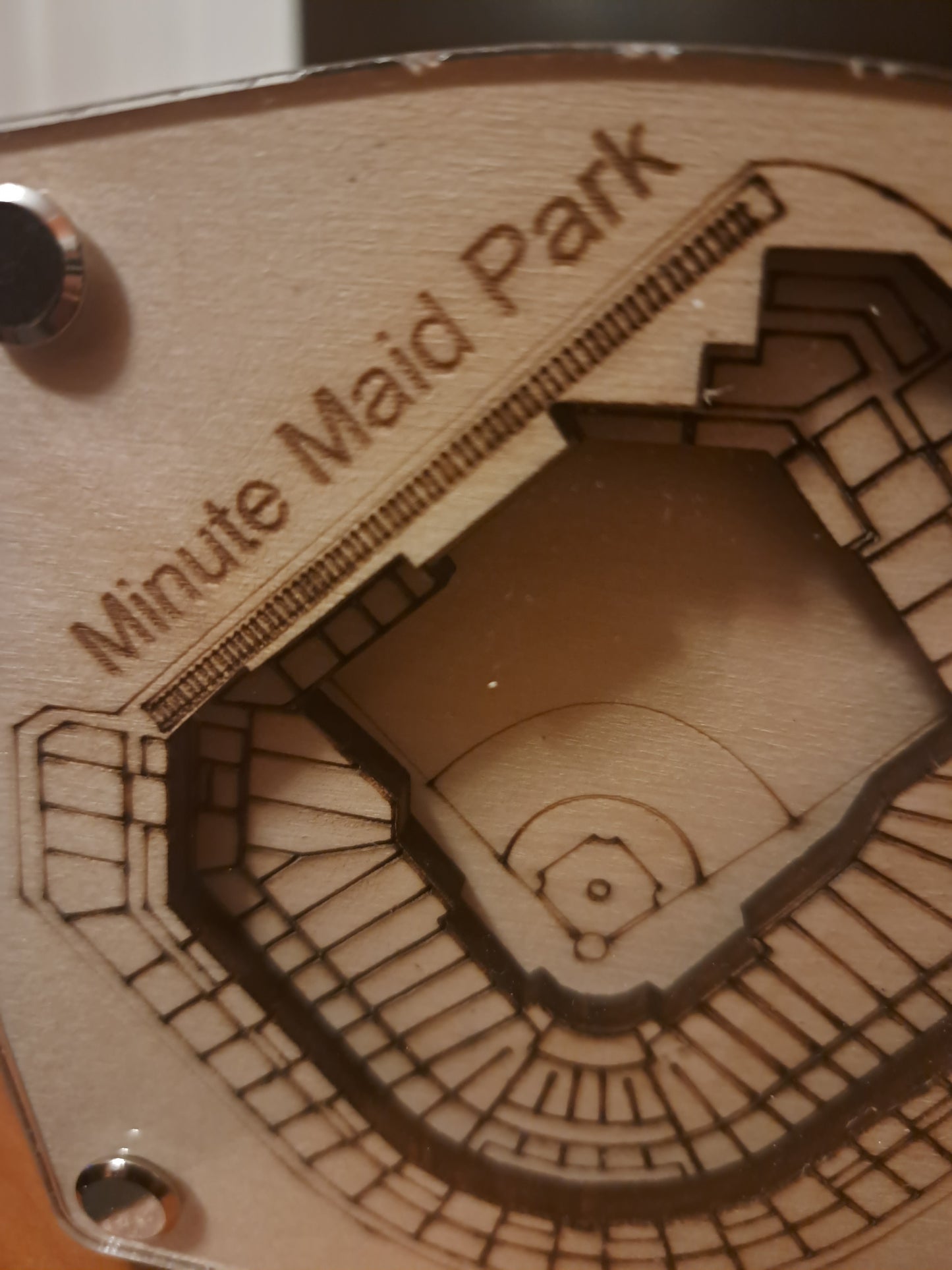 Minute Maid Park Multi-Layered Stadium Coasters