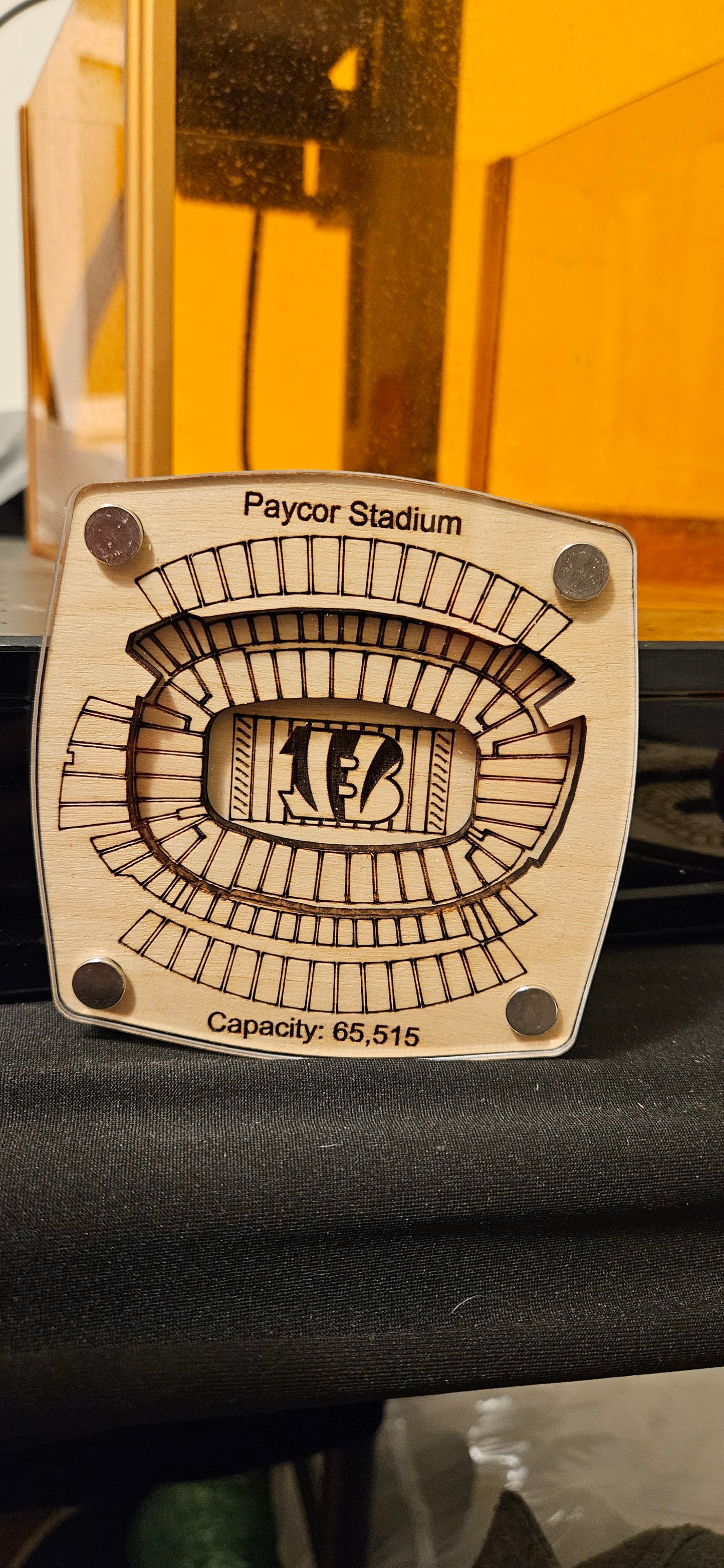 Paycor Stadium Multi-Layered Stadium Coasters