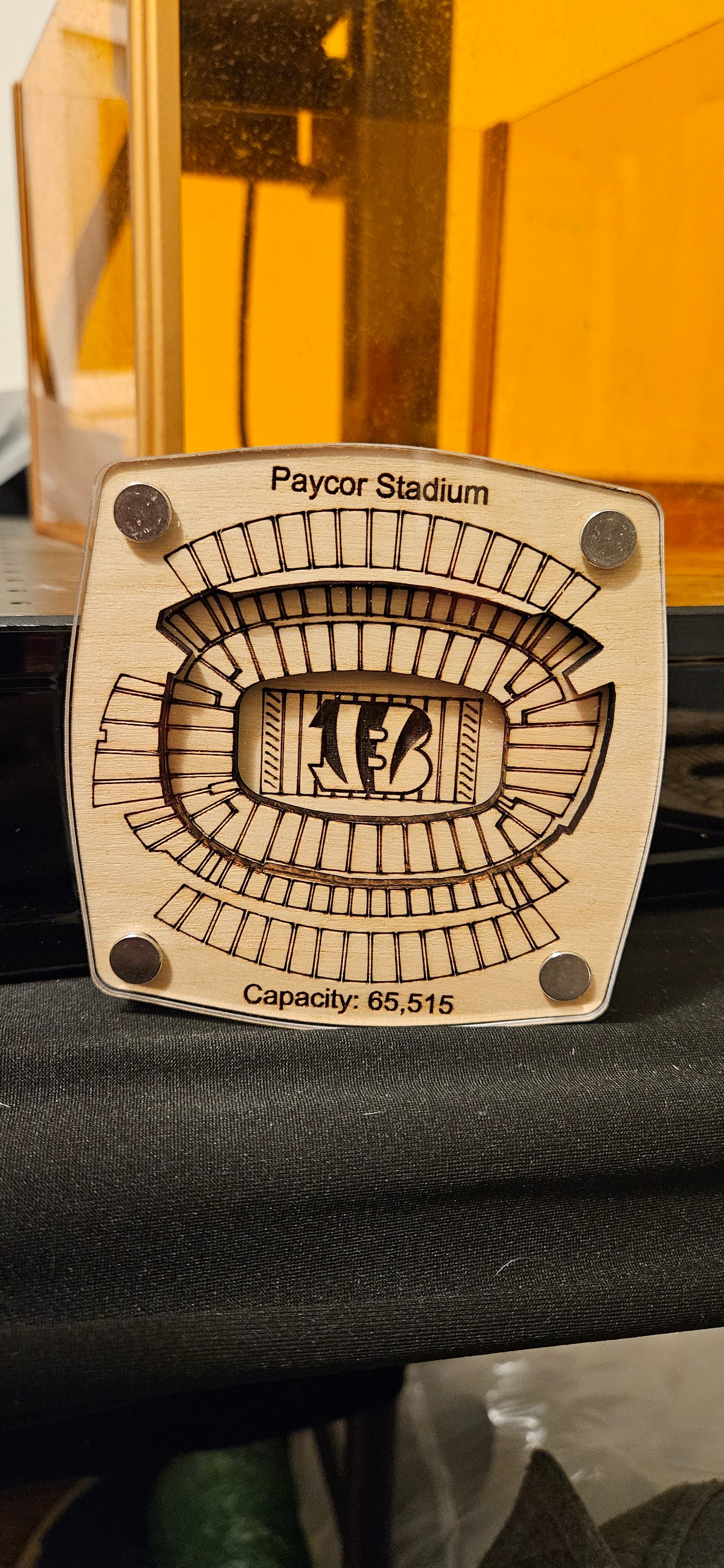 Paycor Stadium Multi-Layered Stadium Coasters