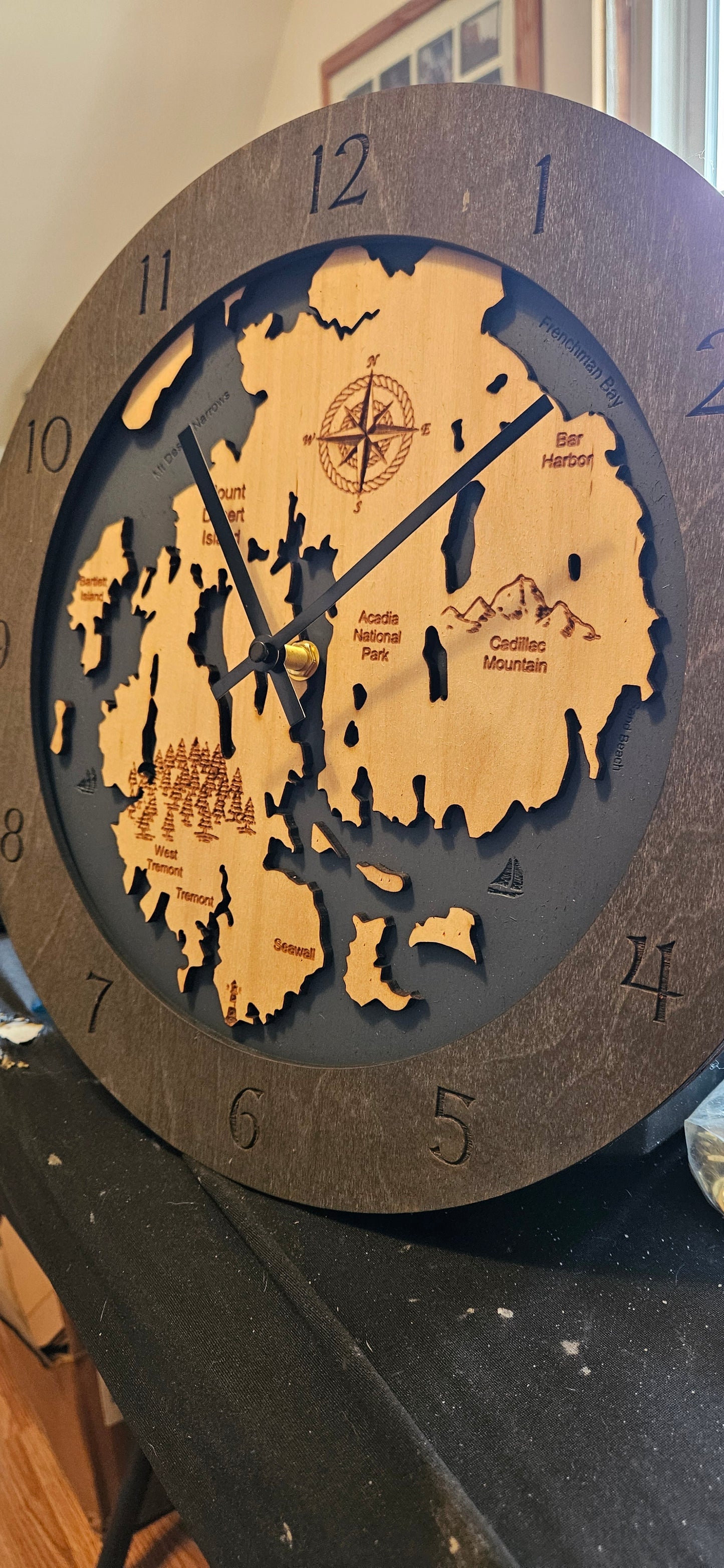 Mt Desert Island/Bar Harbor ME Time or Tide Clocks