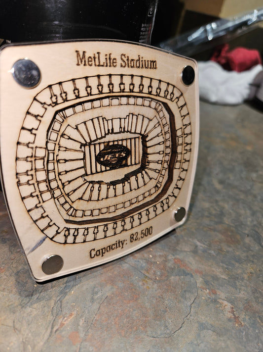 MetLife Stadium Multi-Layered Stadium Coasters