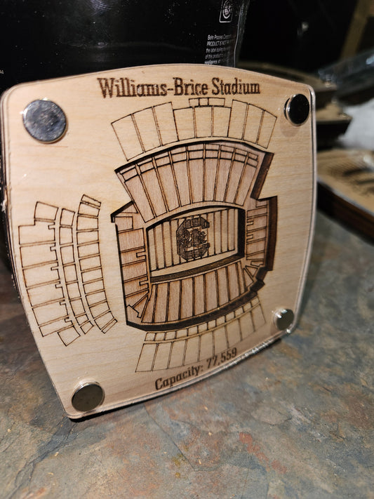 Williams-Bryce Multi-Layered Stadium Coasters