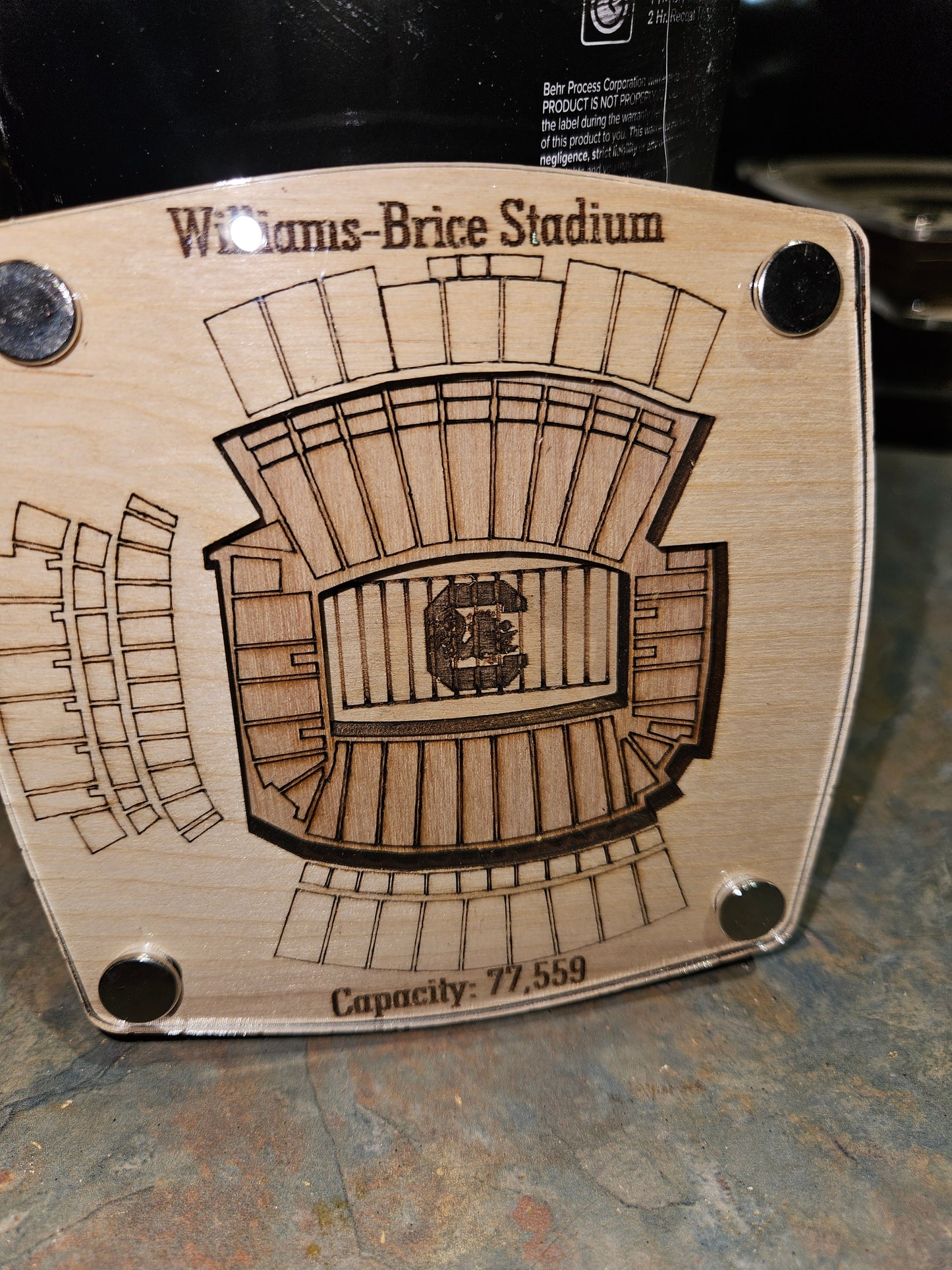 Williams-Bryce Multi-Layered Stadium Coasters